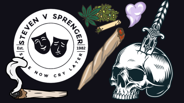 Red Textured Volcano Landscape Desktop Wallpaper (4)